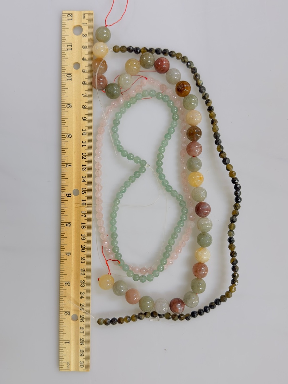 Multicolor Natural Stone Beads Rose Quartz and Others